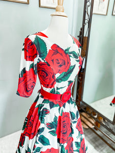 Red rose EXCLUSIVE Dresses Bloombellamoda 