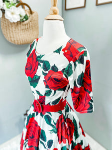Red rose EXCLUSIVE Dresses Bloombellamoda 