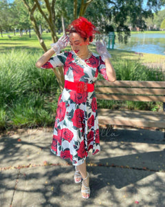 Red rose EXCLUSIVE Dresses Bloombellamoda 