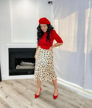 Cargar imagen en el visor de la galería, Satin midi (zebra/cheetah) Bloombellamoda 