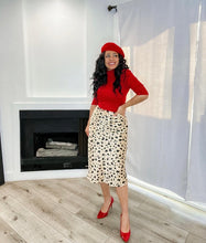 Cargar imagen en el visor de la galería, Satin midi (zebra/cheetah) Bloombellamoda 