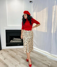 Cargar imagen en el visor de la galería, Satin midi (zebra/cheetah) Bloombellamoda 